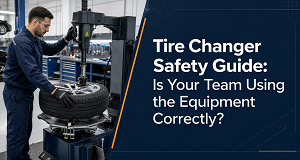 Tire Changer Safety Guide: Is Your Team Using the Equipment Correctly?
